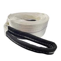 Cinta para Elevação de Carga Vertical Tipo Sling Poliéster 4 T x 4 M Branca - Quality Fix FS-5:1