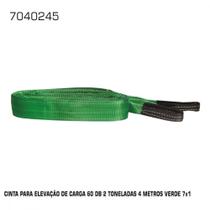 Cinta Para Elevacao De Cargas Multifitas 60Db 2Tonelada Verde 4,0M Cinta Para Elevacao De Cargas Multifitas 60Db 2Tonelada Verde 4,0M