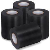 Cinta para Esterilla de Ejercicio Pangda 4 Rollos 10 cm x 20 m PVC Negro