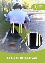 Cinta Para Motociclistas Com Proteção Lombar E Refletivo 3m