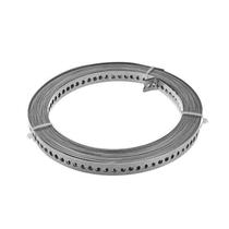 Cinta Perfurada 1 Metro x 18mm para Fixação de Tubos - Matrimetal Cinta Perfurada 1 Metro x 18mm para Fixação de Tubos - Matrimetal
