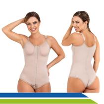 Cinta Pós-Cirúrgica Body Modeladora com Colchetes Frontais e Alças Reguláveis Lipo HD, Abdominoplastia- 60602 - New Form Cinta Pós-Cirúrgica Body Modeladora com Colchetes Frontais e Alças Reguláveis Lipo HD, Abdominoplastia- 60602 - New Form