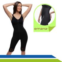 Cinta Pós Cirúrgica Emana Abdominoplastia Lipo HD Plástica Compressão Reforço Duplo ANVISA