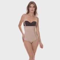 Cinta Pos Cirurgica Estilo Body Com Reforço Abdominal G Chocolate 60608 New Form F083