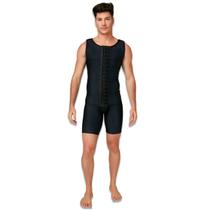 Cinta Pós-cirúrgica Masculina Shorts Lipo Emana New Form