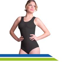 Cinta Pós-Parto e Pós-Cirúrgica Body com Colchetes Frontais e Alça Regata 60605 - New Form Cinta Pós-Parto e Pós-Cirúrgica Body com Colchetes Frontais e Alça Regata 60605 - New Form