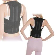 Cinta Postural Colete Corretor Postura Lombar Forte Coluna Neoprene Reforçada Feminina - rcl