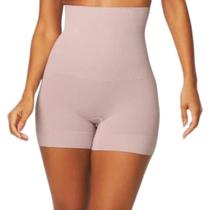 Cinta Recco Bermuda Modeladora Alta com Barbatana Feminina