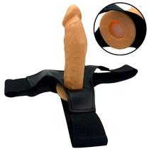 Cinta StrapOn Peniana com Capa 19 x 4,5cm - Sexy Import