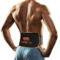 Cinta Suporte Lombar Ajustável Protetora Fibra de Cobre Gym Copper Line Cinta Suporte Lombar Ajustável Protetora Fibra de Cobre Gym Copper Line