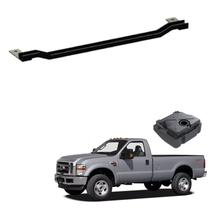 Cinta Tanque Plástico 110L Ford F-350 99 - Aço Preto Cinta Tanque Plástico 110L Ford F-350 99 - Aço Preto