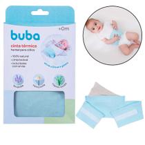 Cinta Térmica Herbal Para Cólica Bebê Azul Buba