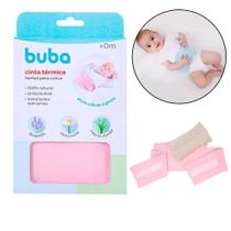 Cinta Térmica Herbal Para Cólica Bebê Rosa Buba