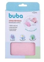 Cinta Térmica para Cólica Recém Nascido Herbal cor Rosa - Buba