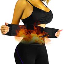 Cinta Térmica Redutora de Cintura Preta Cinta Térmica Redutora de Cintura Preta