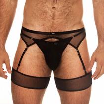 Cintaliga Masculina Slay Tule Sexy Homem Sem Thong
