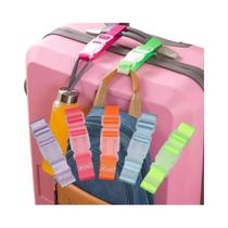 Cintas Ajustáveis Para Bagagem 12 Peças Com Fivela Suspensa Para Malas Com Logotipo Aleatório