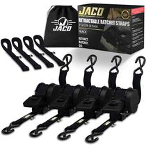 Cintas de Catraca Retráteis Automáticas JACO 1 pol x 4,5 m - Kit com 4 Cintas de Catraca Retráteis Automáticas JACO 1 pol x 4,5 m - Kit com 4