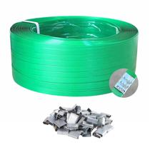 Cintas de embalagem XUDAUP 1000FT Green PET Banding +100 fivelas
