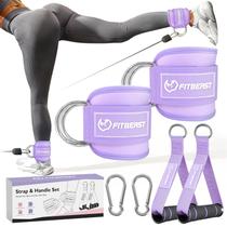 Cintas de Tornozelo FitBeast para Mulheres Kit de 6 Peças para Máquina de Cabos Cintas de Tornozelo FitBeast para Mulheres Kit de 6 Peças para Máquina de Cabos