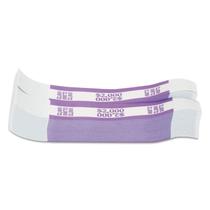 Cintas monetárias MMF Industries Violet: 2.000 em notas de 20 Cintas monetárias MMF Industries Violet: 2.000 em notas de 20