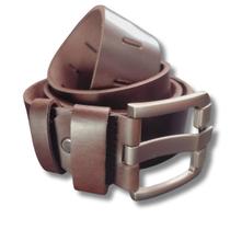 Cinto 100% Couro Masculino Fivela Quadrada Arizona.