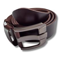 Cinto 100% Couro Masculino Fivela Quadrada Arizona.