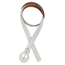 Cinto 3cm Branco Uniforme Estética Medica Enfermeira Plus Size