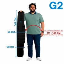 Cinto Abdominal Lombar Ergonômico Aradesc Tam Especial G1 AO G3
