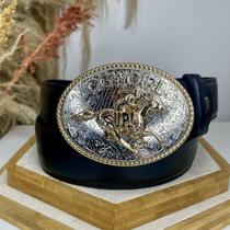 Cinto Adulto Fivela Country Cowboy Rodeio