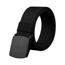 Cinto Ajustável Masculino De 120cm Para Viagem Ao Ar Livre Com Fivela De Plástico Para Calças