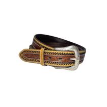 Cinto ariat basket weave natural importado eua original