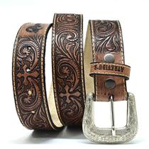Cinto Atrevidus Country Masculino Feminino Estampado Cruz