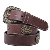 Cinto Baladeiros Country Tabaco Com Bege Cinto Baladeiros Country Tabaco Com Bege