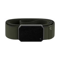 Cinto Belt Groove Life Groove preto/verde-oliva para homens - pequeno