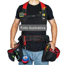 Cinto bolsa ferramentas com suspensório na cor Laranja diversos seguimento Cinto bolsa ferramentas com suspensório na cor Laranja diversos seguimento