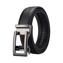 Cinto Casual De Couro Para Jovens, Estilo Versátil E Moderno, Cinto Verdadeiro Para Homens Jovens,