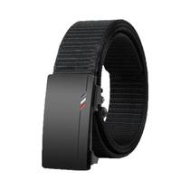 Cinto Casual Masculino De Nylon Canvas Com Fivela Automática Respirável Para Esportes Ao Ar Livre