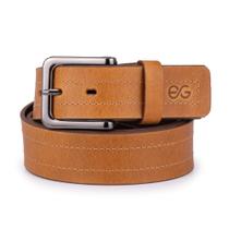 Cinto Casual Masculino Fivela Metal Couro Legítimo Fóssil