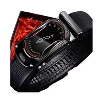 Cinto Casual Masculino Versátil Para Negócios Com Fivela Automática Em Material De Qualidade Para