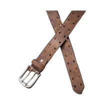 Cinto Casual Unissex Em Couro PU Estilo Retro Com Fivela De Metal Para Uso Diário