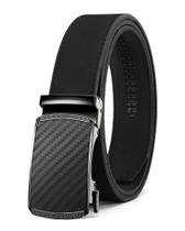 Cinto CHAOREN: cinto de couro com catraca para homens, ajuste personalizável