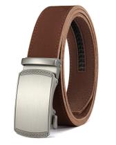Cinto CHAOREN: cinto de couro com catraca para homens, ajuste personalizável