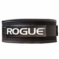 Cinto Cinturão Lombar Rogue Nylon 4 Cross Training Academia Proteção Lpo Agachamento Academia Preto