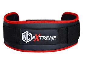Cinto Cinturão Nc Extreme Cross Training LPO Musculação - Edição Especial - Preto/Vermelho Tamanho:G Cinto Cinturão Nc Extreme Cross Training LPO Musculação - Edição Especial - Preto/Vermelho Tamanho:G