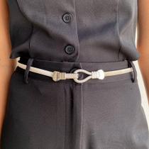 Cinto Classic mais Fivela Prateado