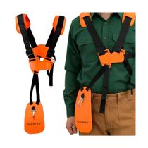 Cinto Colete Duplo Para Roçadeira Stihl Husqvarna Toyama Nakasaki Alta Resistencia e Durabilidade