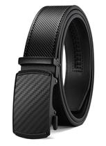 Cinto com catraca de couro Belt CHAOREN para homens - ajuste personalizável Cinto com catraca de couro Belt CHAOREN para homens - ajuste personalizável