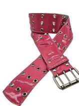 Cinto com ilhóes triplo unisséx rock, punk rock LU030