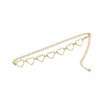 Cinto corações metal infantil menina Nata reveillon